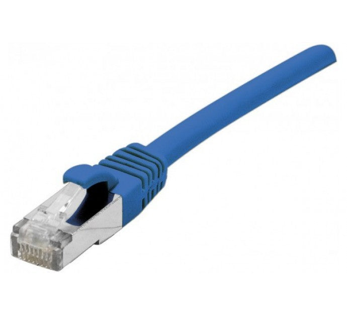 Cordon RJ45 sur câble catégorie 7 S/FTP LSOH snagless bleu - 1,5 m