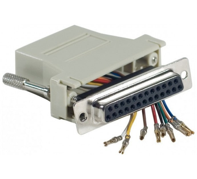 Adaptateur DB25F / RJ45