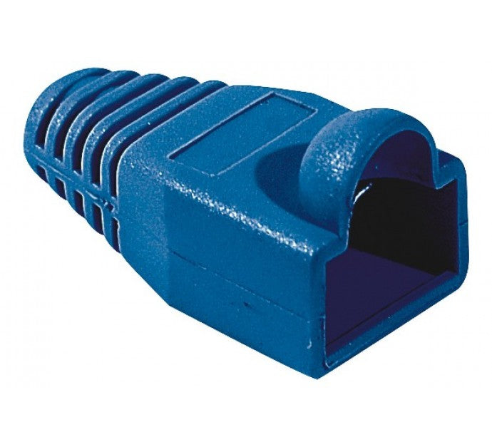 Manchon RJ45 bleu snagless diamètre 6 mm (sachet de 10 pcs)