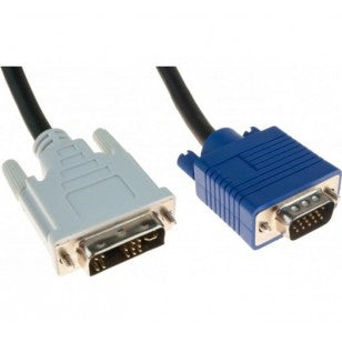 Cordon dvi-a/vga HD15M Single Link-2,0M