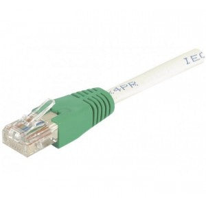Cordon RJ45 croisé catégorie 6 S/FTP gris - 5 m