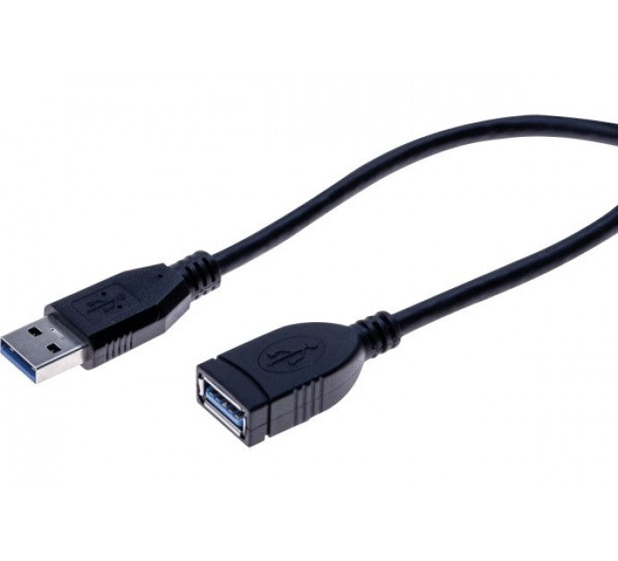 Rallonge éco USB  3.0 type A / A noire - 1,0 m