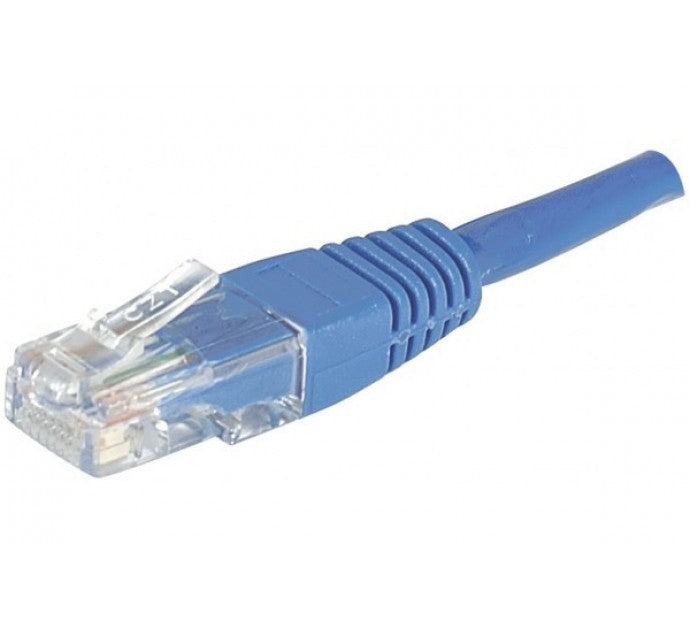 Cordon RJ45 CAT 6 U/UTP bleu - 7 m