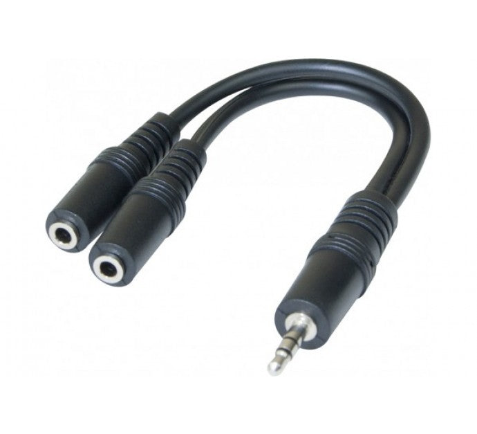 Doubleur stéréo Jack 3.5 mm - 0,15 m
