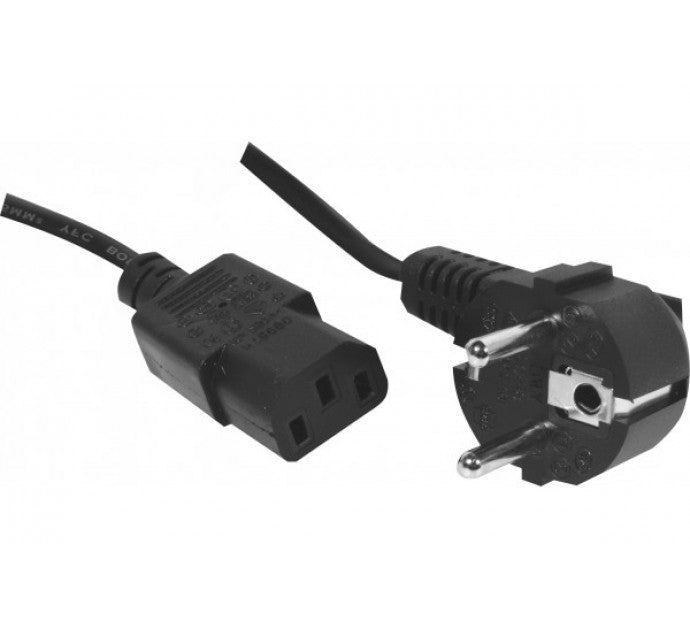 Cordon d alimentation PC CEE7 / C13 noir - 10,0 m