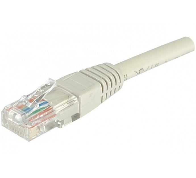 Cordon RJ45 catégorie 6 U/UTP gris - 10 m