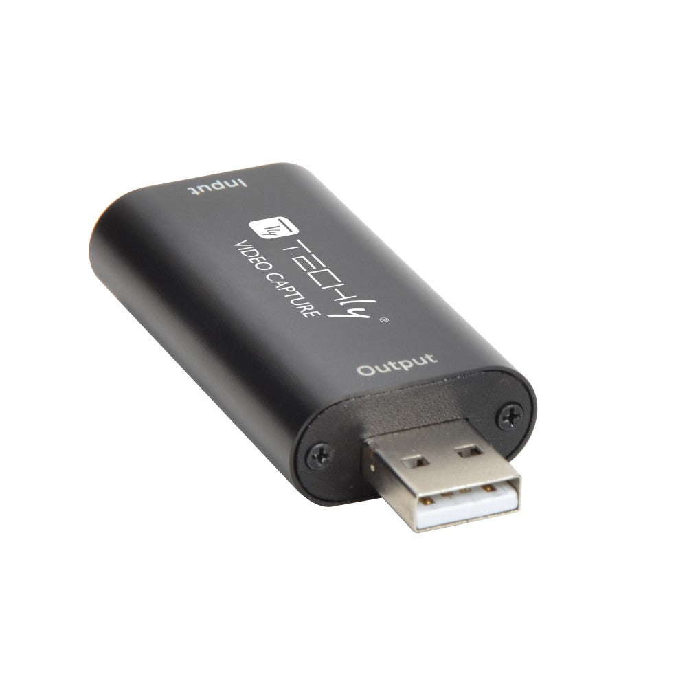 Techly I-USB-VIDEO-1080TY Carte de capture de signal HDMI 1080p Grabber pour USB 2.0