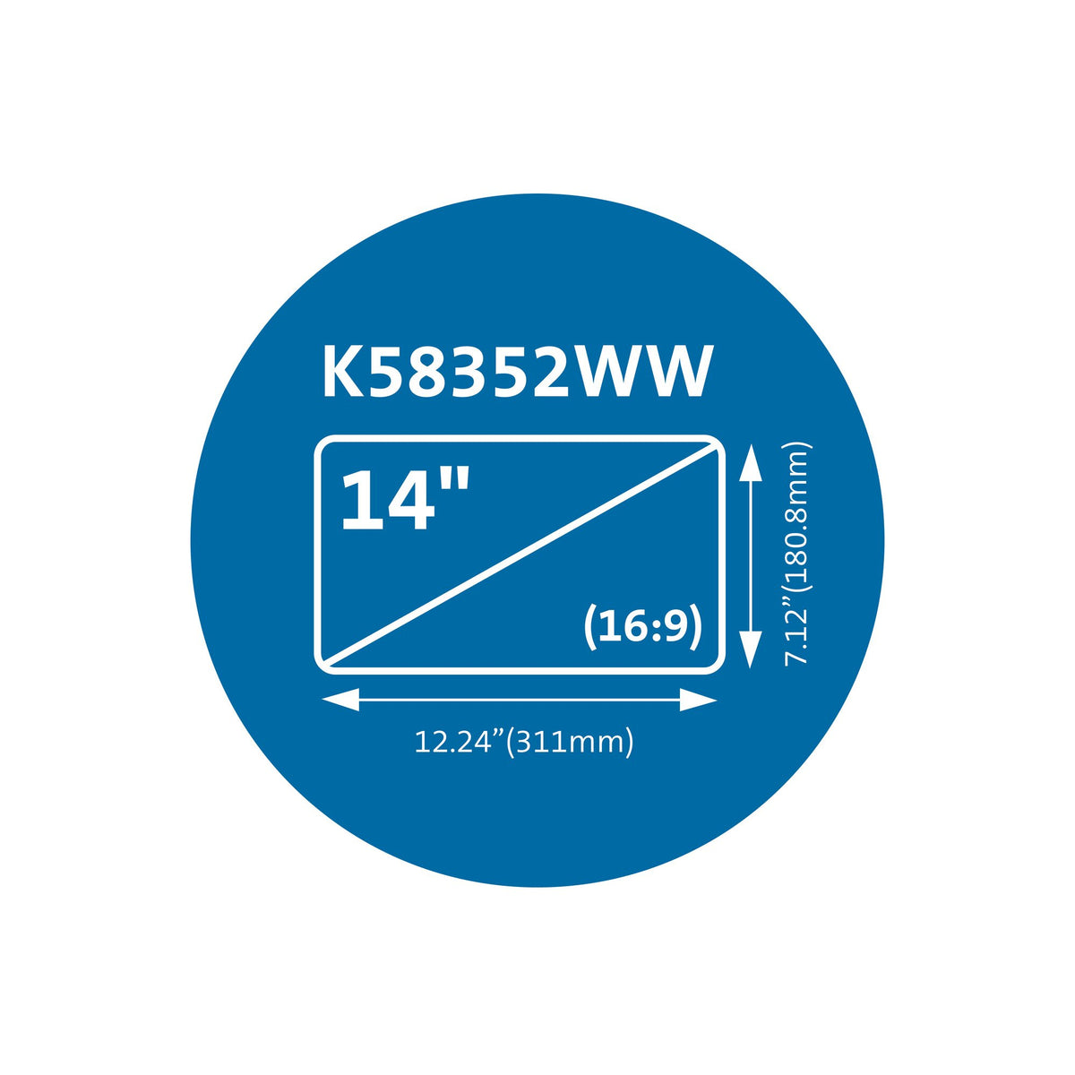 Magn Priv Scr Filt f 14 16:9 Laptop