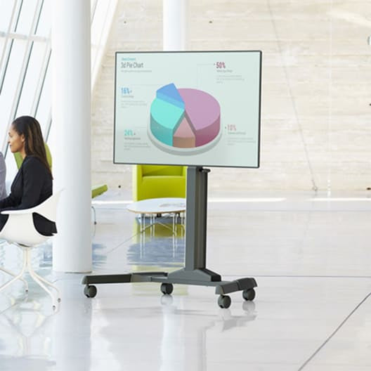 Chief Large Capacity Height Adjust Flat Panel Cart CH version