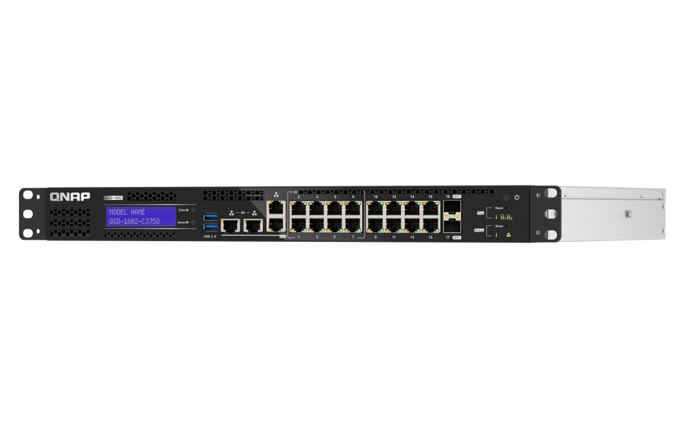 QGD-1602-C3758: 8 2.5GbE ports 8 1GbE