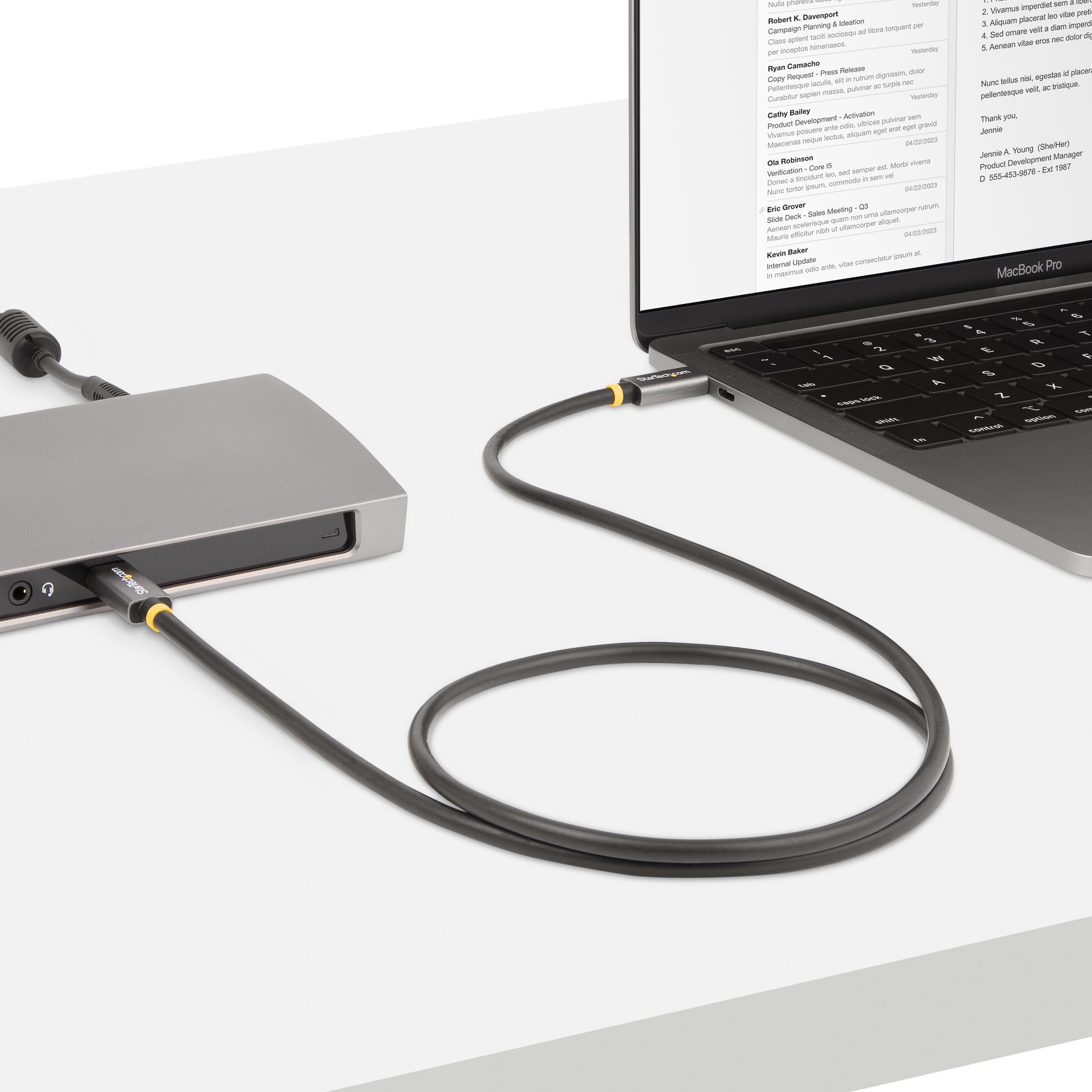 3ft USB4 Cable USB-IF Certified USB-C