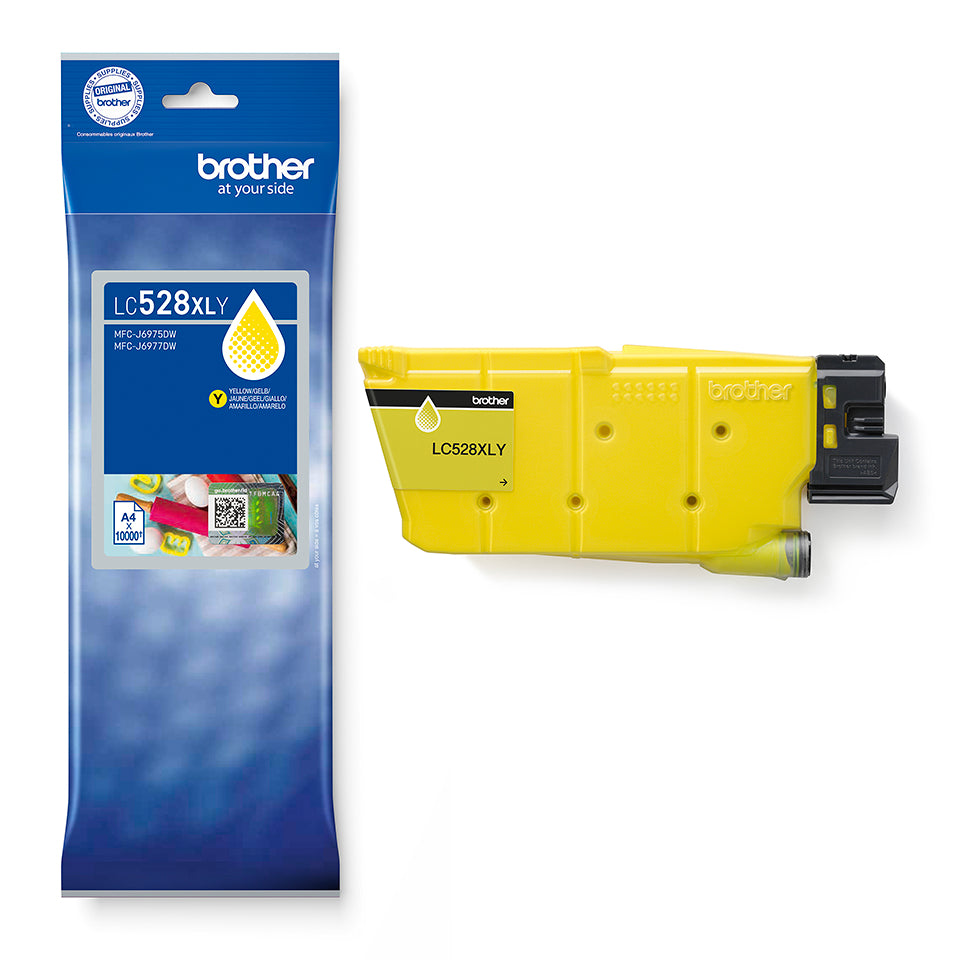BROTHER LC528XLY Yellow Ink Cartridge
