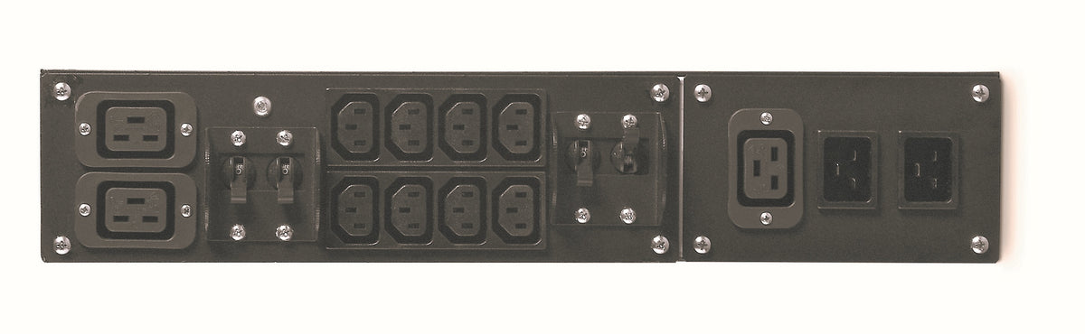 APC Service Bypass Panel Bypass switch rack-mountable AC 230V output connectors 10 2U 19 Black