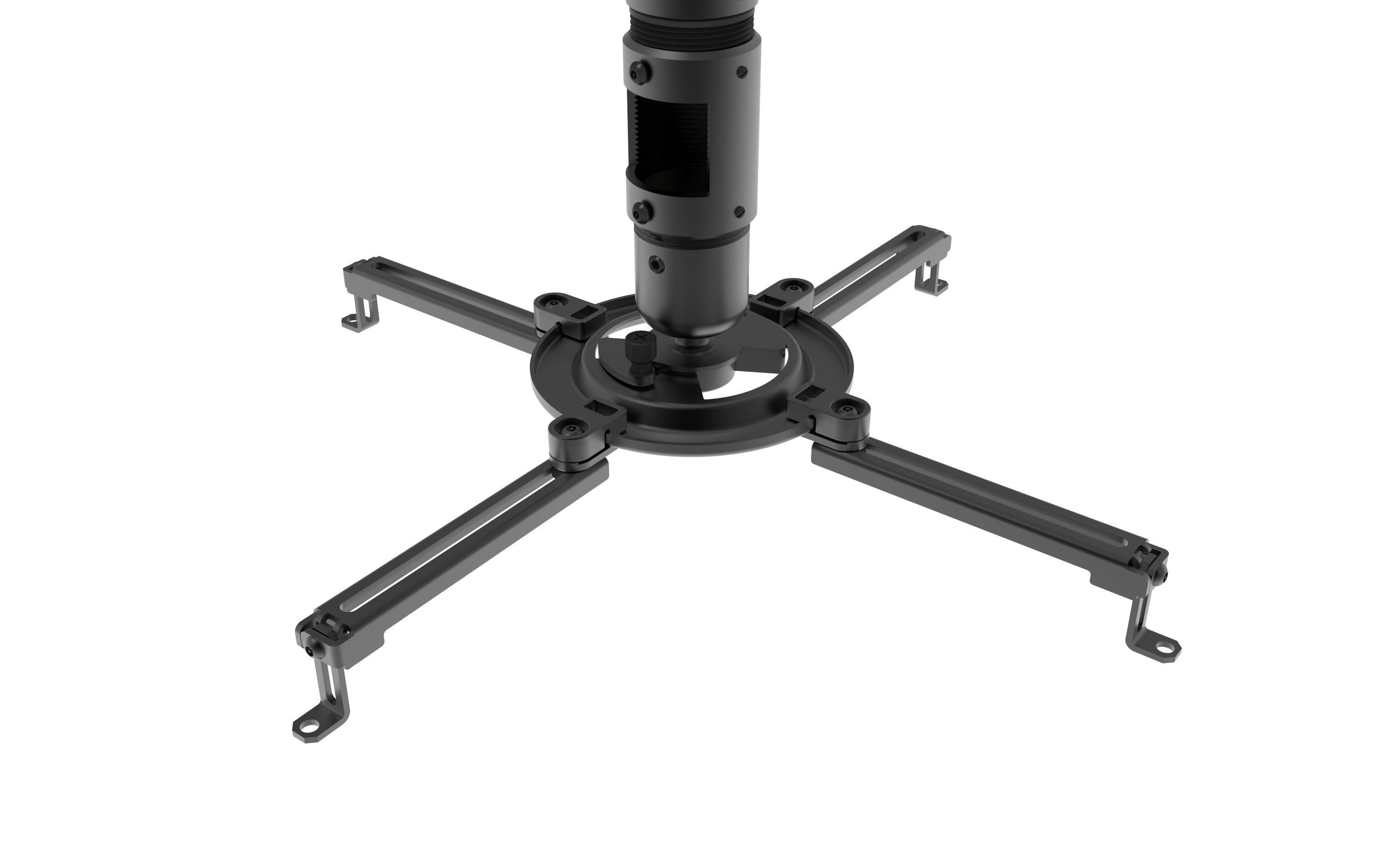 Peerless 1m Projector Mount Ceiling Kit Black