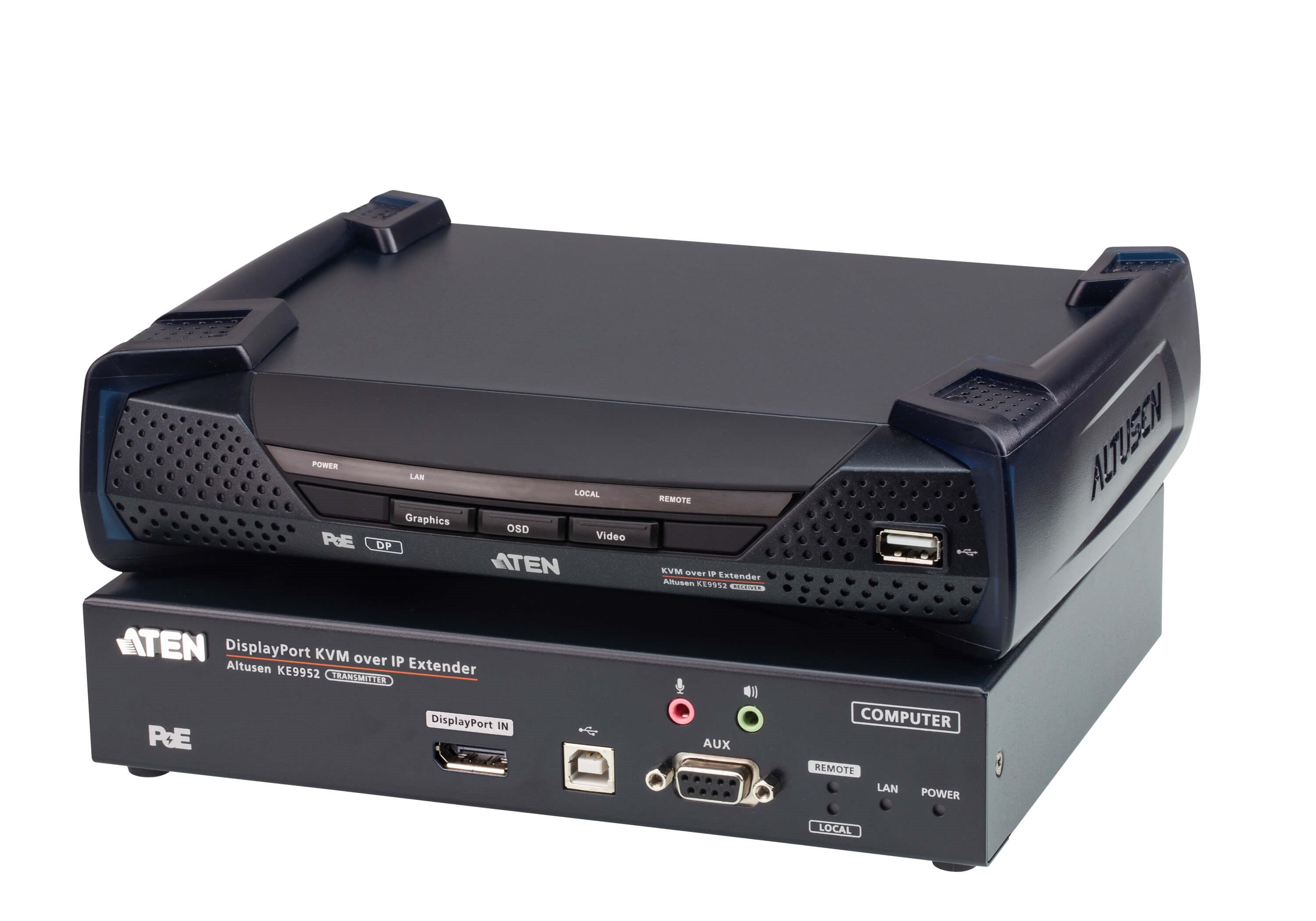 ATEN PREMIUM KE9952 EXTENSION KVM D.P./ USB SUR IP  PoE