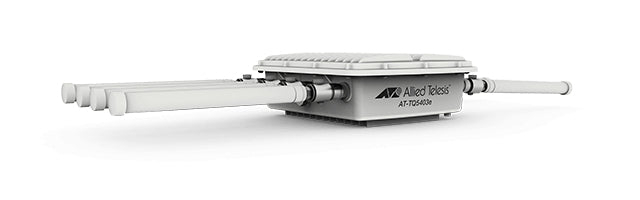 ALLIED Outdoor IEEE 802.11ac Wave2 wireless access point with tri-band radios and embedded antenna AC power adapter not included