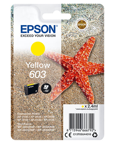 EPSON 1LB Singlepack Yellow 603 Ink