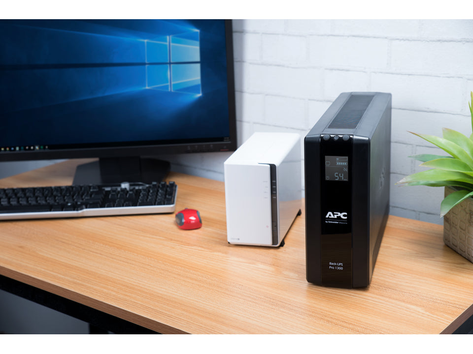 APC Back-UPS Pro BR1300MI UPS AC 230V 780Watt 1300VA USB output connectors 8 Black