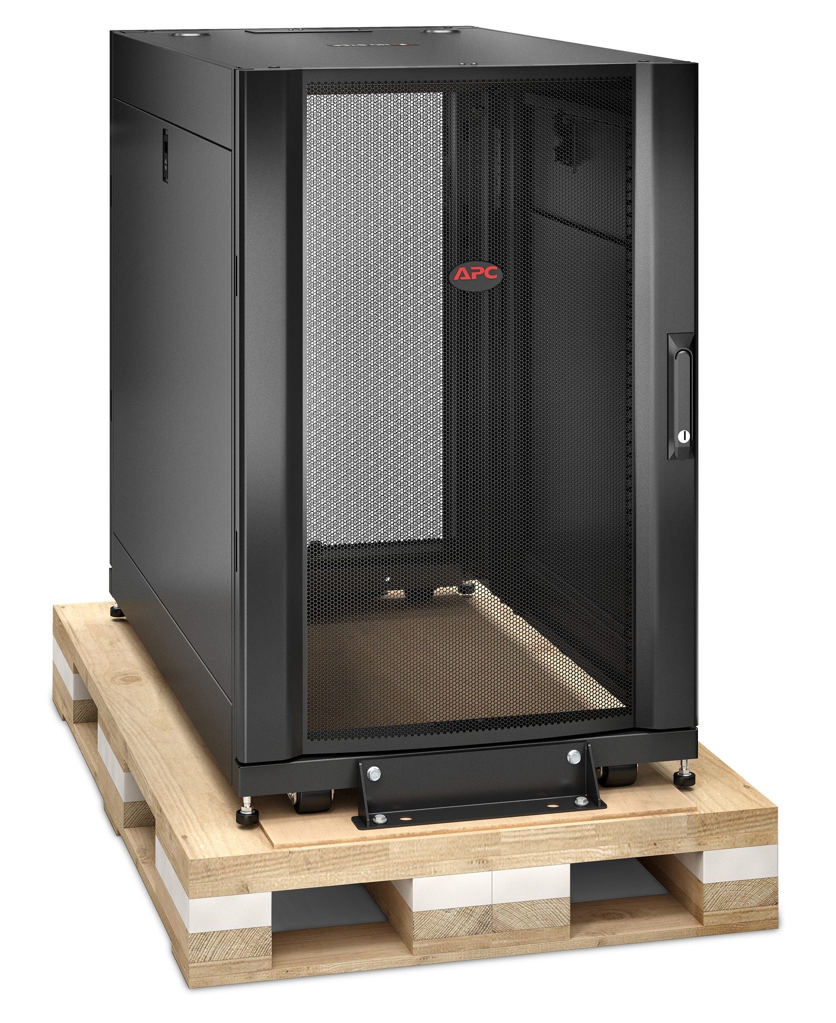 APC NetShelter SX 18U Server Rack Enclosure 600mm x 1070mm w/ Sides Black Shock Packaging
