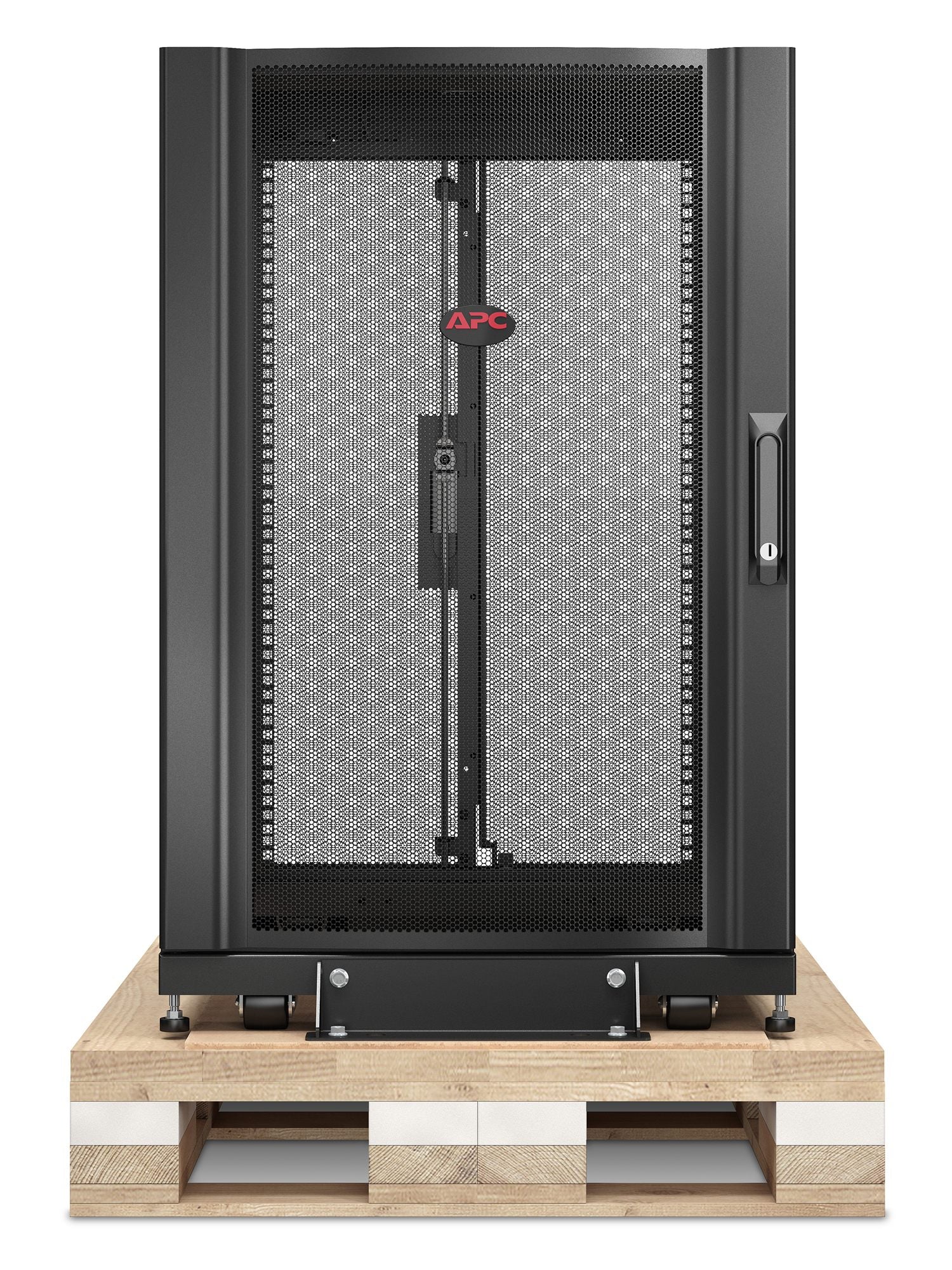 APC NetShelter SX 18U Server Rack Enclosure 600mm x 1070mm w/ Sides Black Shock Packaging