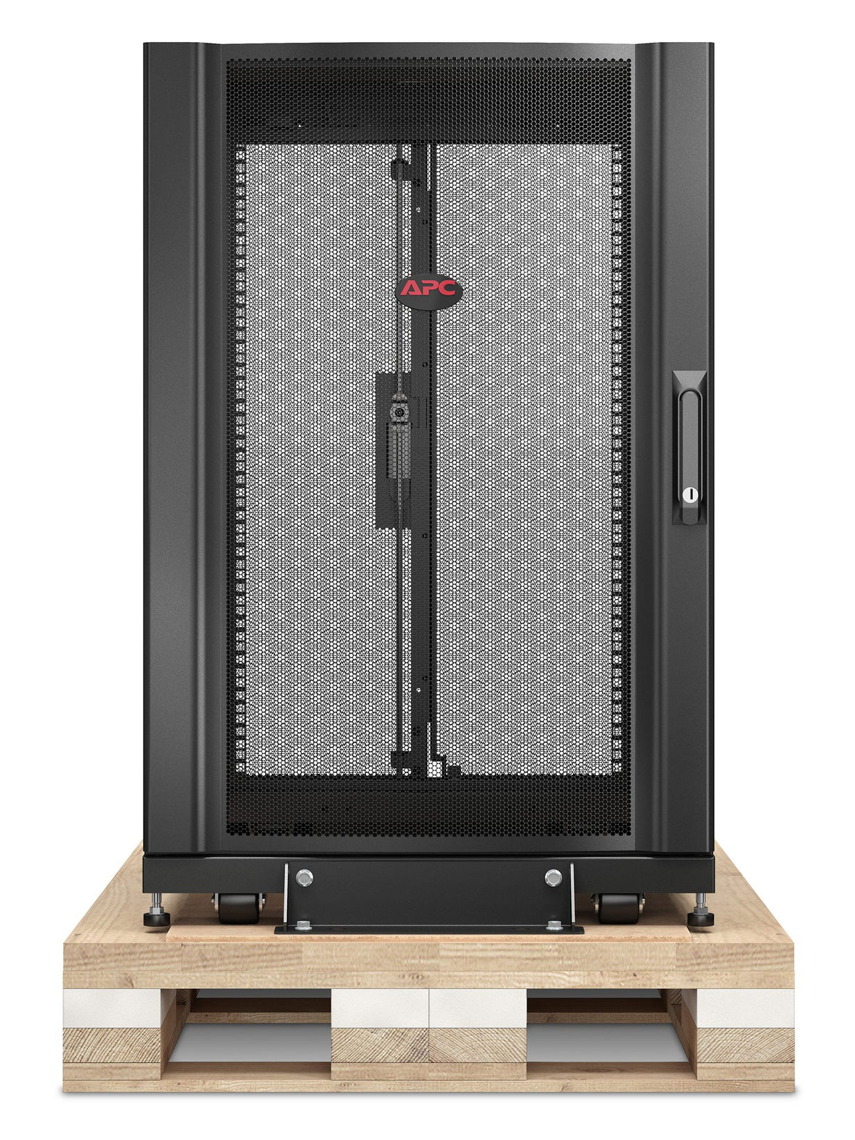 APC NetShelter SX 18U Server Rack Enclosure 600mm x 1070mm w/ Sides Black Shock Packaging