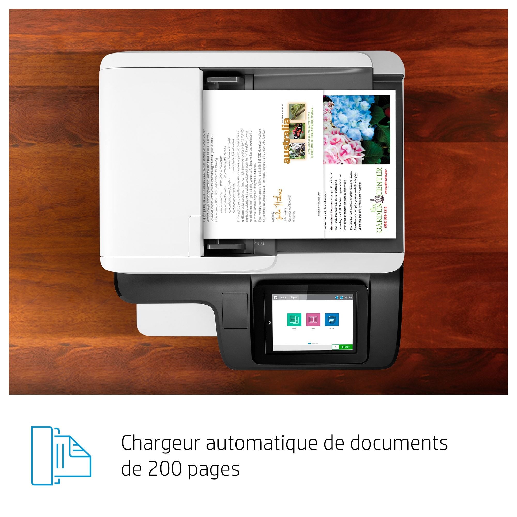 HP Color LaserJet Enterprise MFP M776dn MFP colour laser 297x864mm A3 46ppmcopy 46ppmprint 650 sheets USB 2.0 LAN Wi-Fi