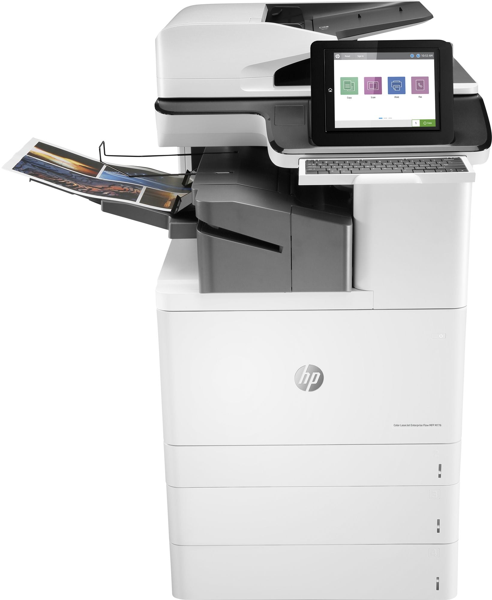 HP LaserJet Enterprise Flow MFP M776zs MFP colour laser 297x864mm 46ppmcopy 46ppmprint 1750 sheets USB 2.0 LAN Wi-Fi USB 2.0