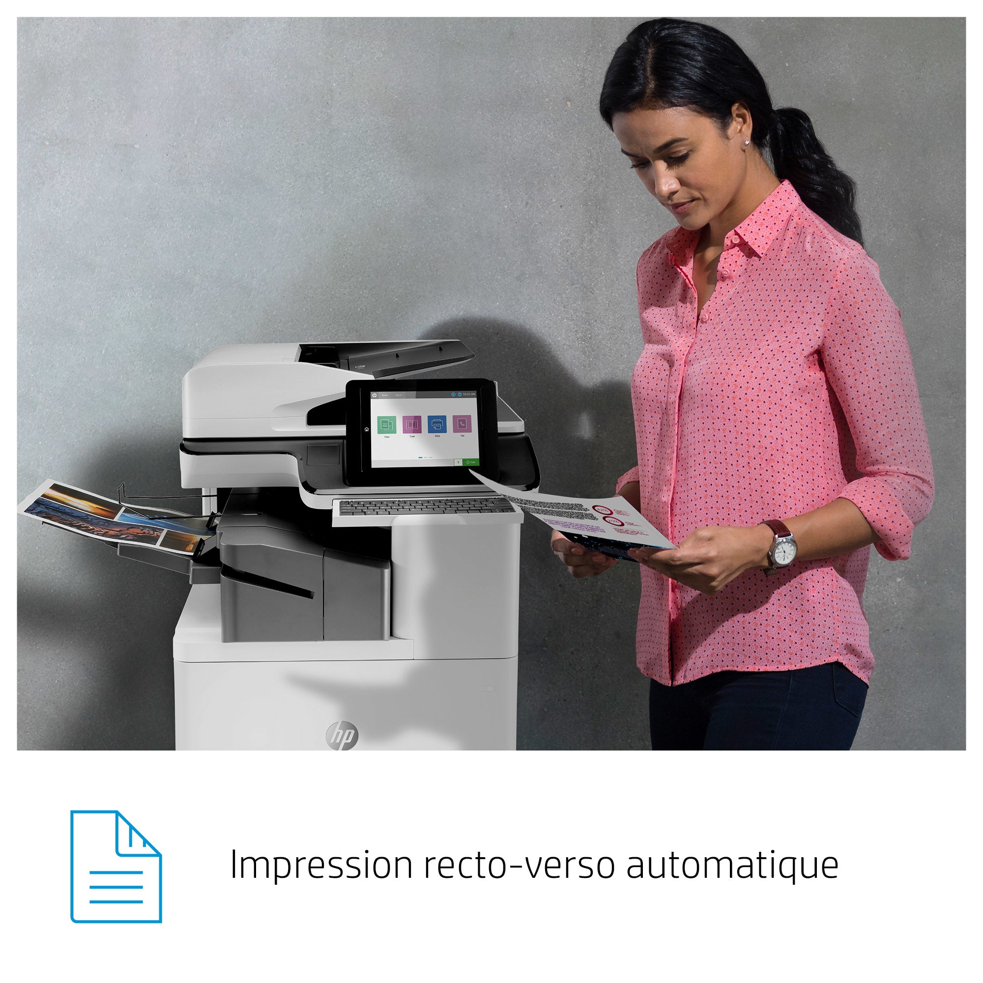HP LaserJet Enterprise Flow MFP M776zs MFP colour laser 297x864mm 46ppmcopy 46ppmprint 1750 sheets USB 2.0 LAN Wi-Fi USB 2.0