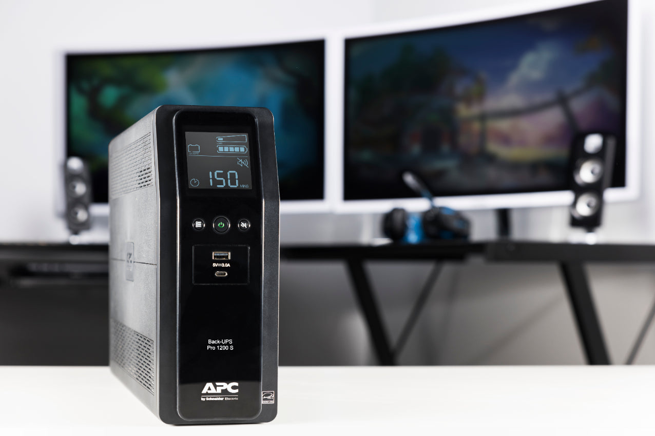 APC Back-UPS Pro BR1200SI UPS AC 220-240V 720Watt 1200VA USB output connectors 8 Black