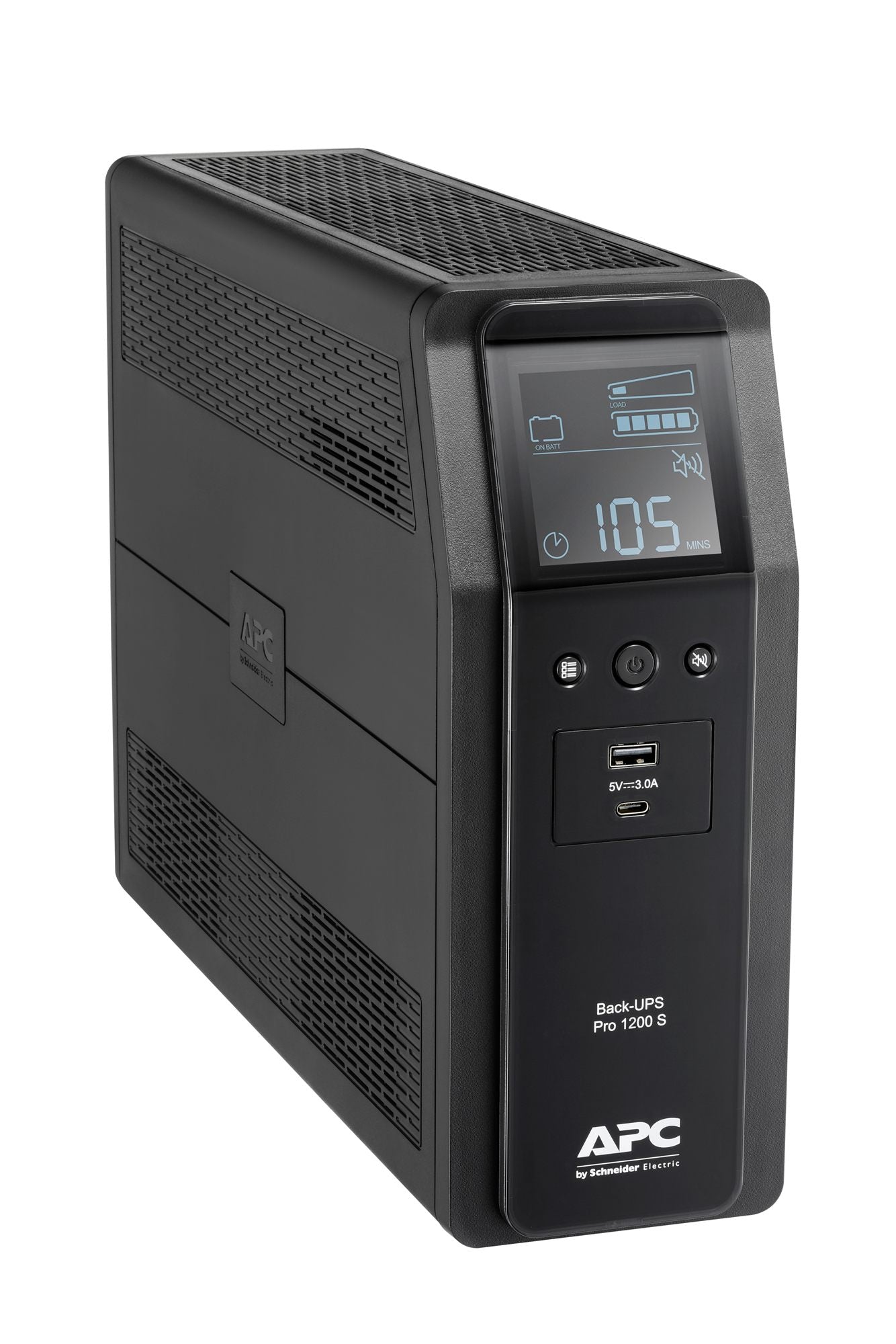 APC Back-UPS Pro BR1200SI UPS AC 220-240V 720Watt 1200VA USB output connectors 8 Black
