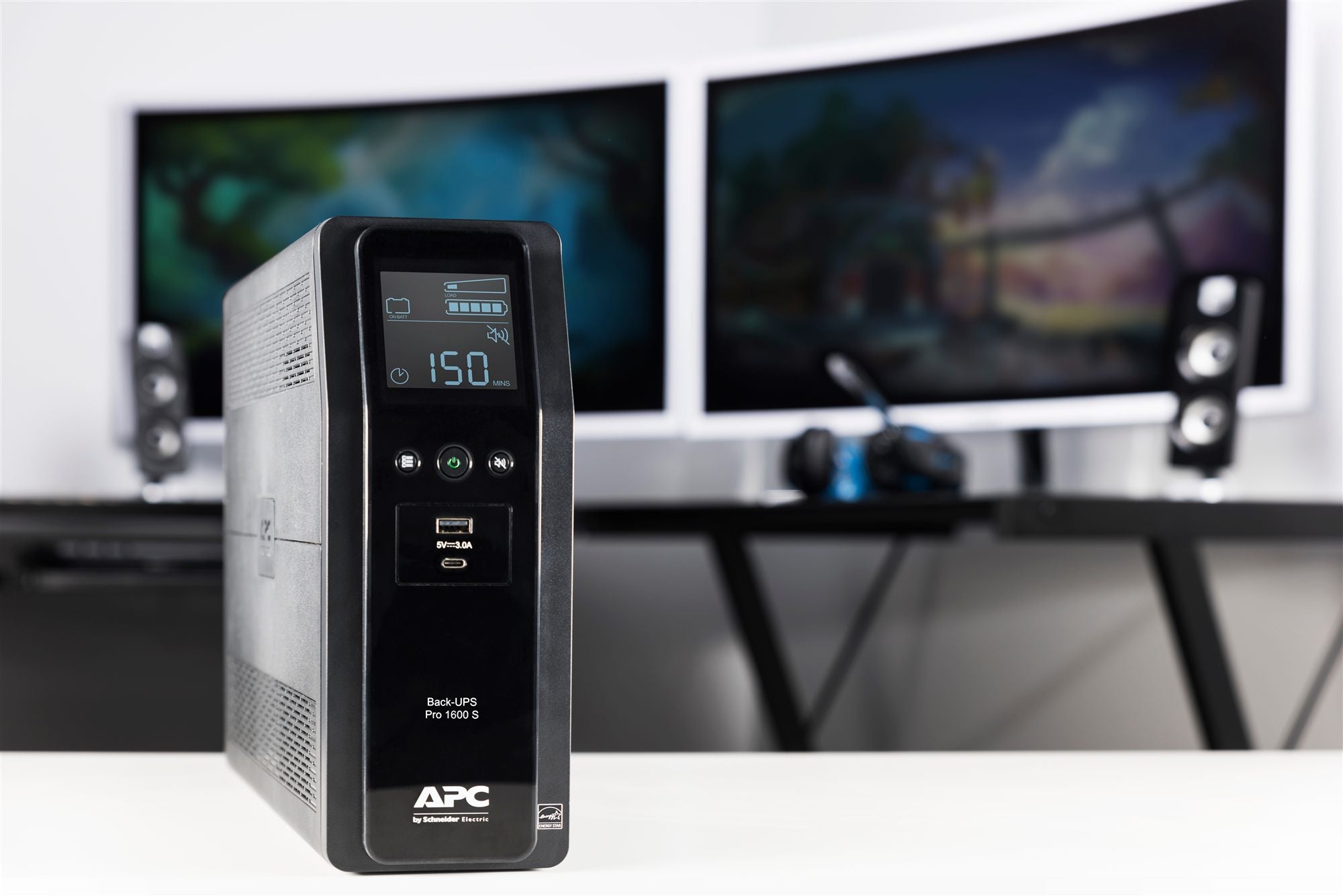 APC Back-UPS Pro BR1600SI UPS AC 220-240V 960Watt 1600VA 260 Wh USB output connectors 8 Black