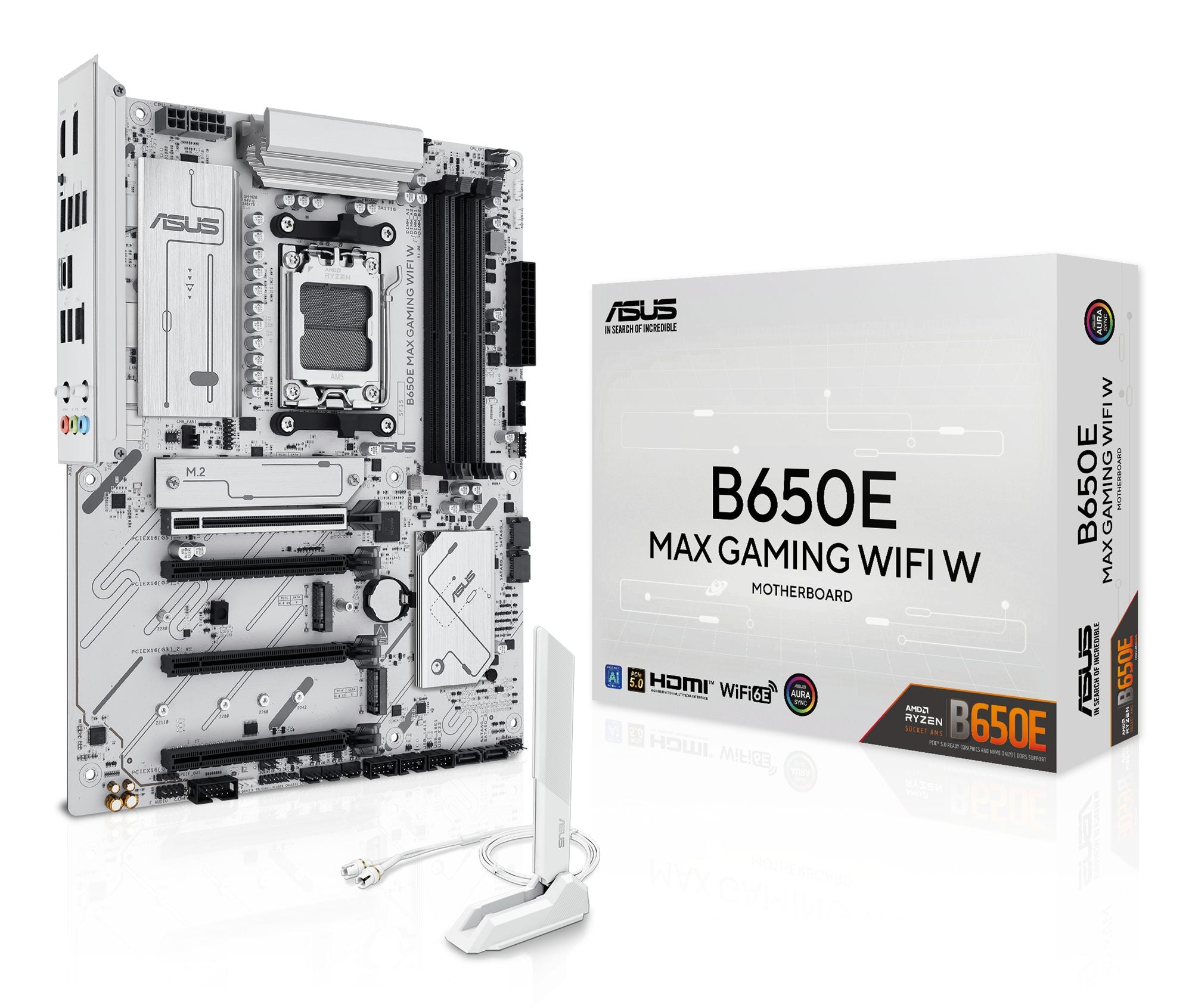 ASUS B650E MAX GAMING WIFI W AM5 MB 4xDDR5