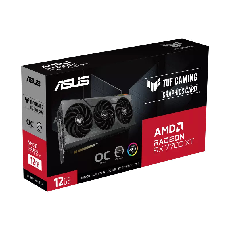 ASUS TUF RX7700XT OC 12Go GAMING