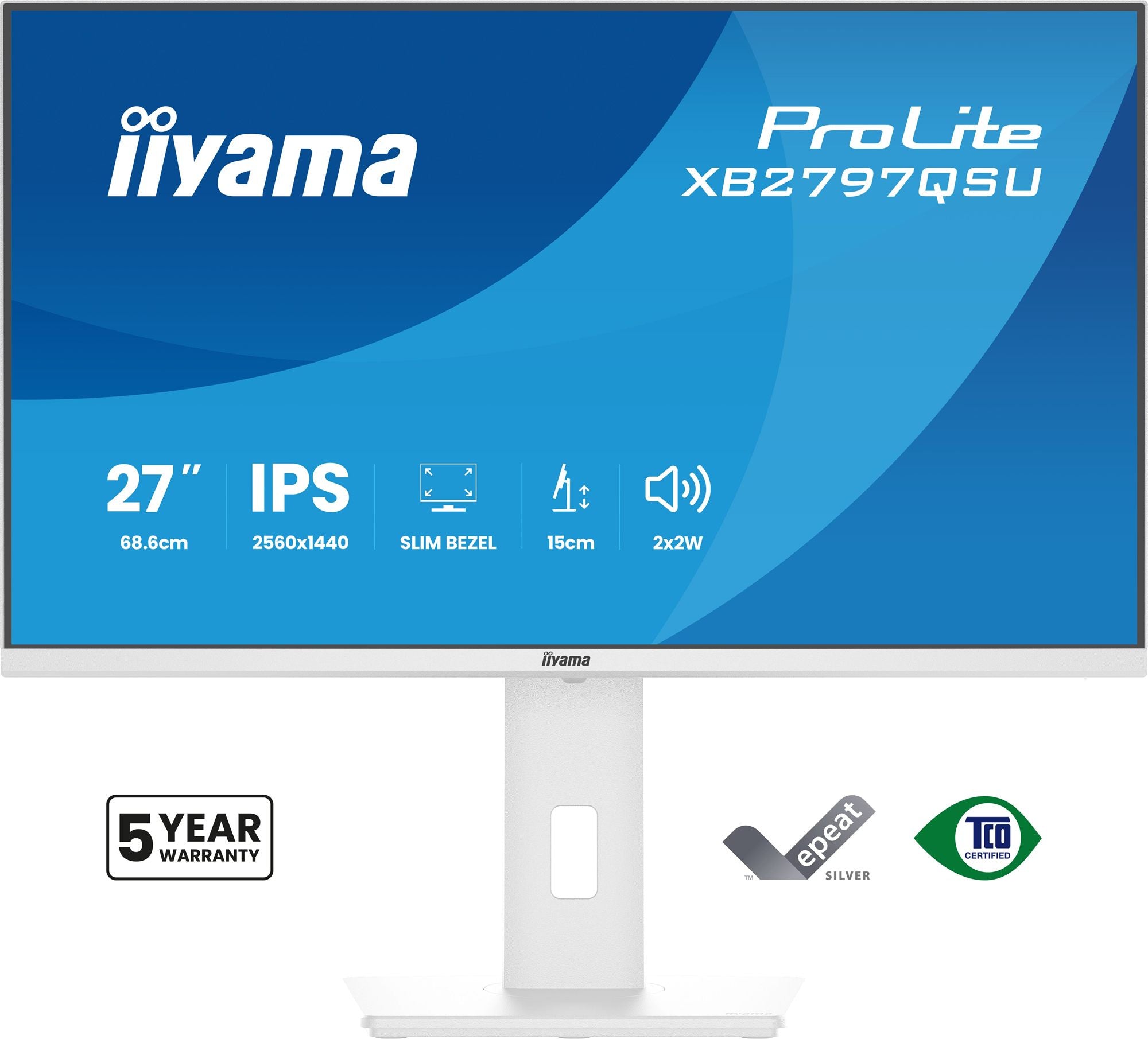 XB2797QSU-W1 27" QHD 75Hz+alta nitidez