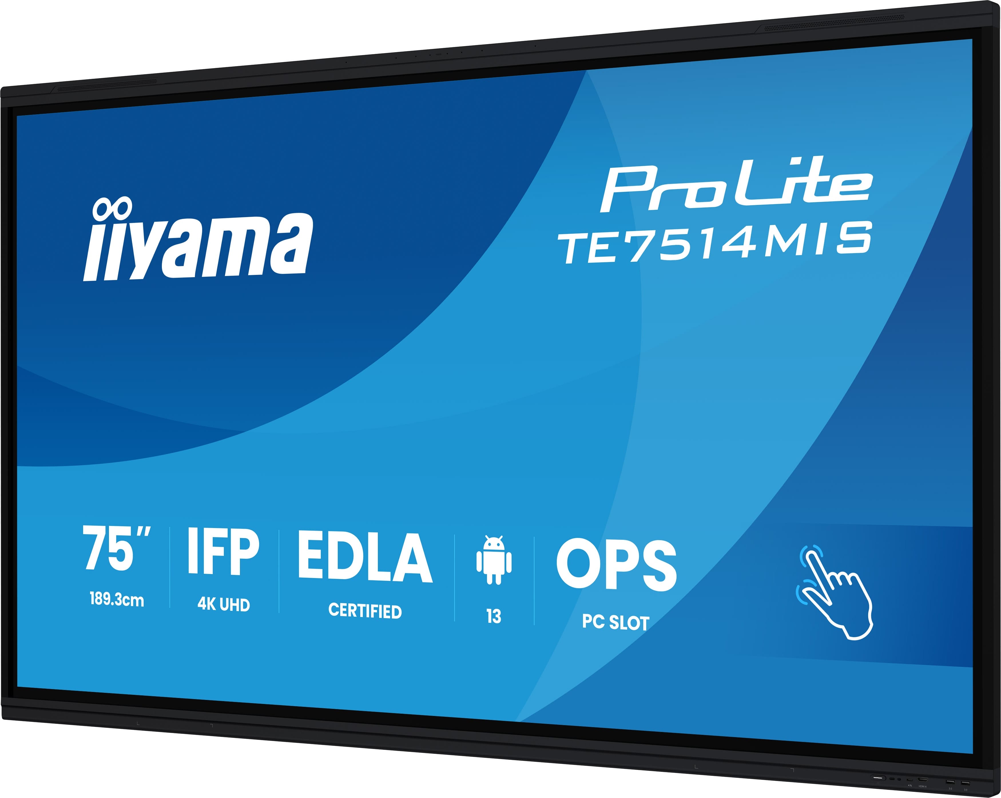 IIYAMA- Afficheur professionnel tactile 75" TE7514MIS-B2AG