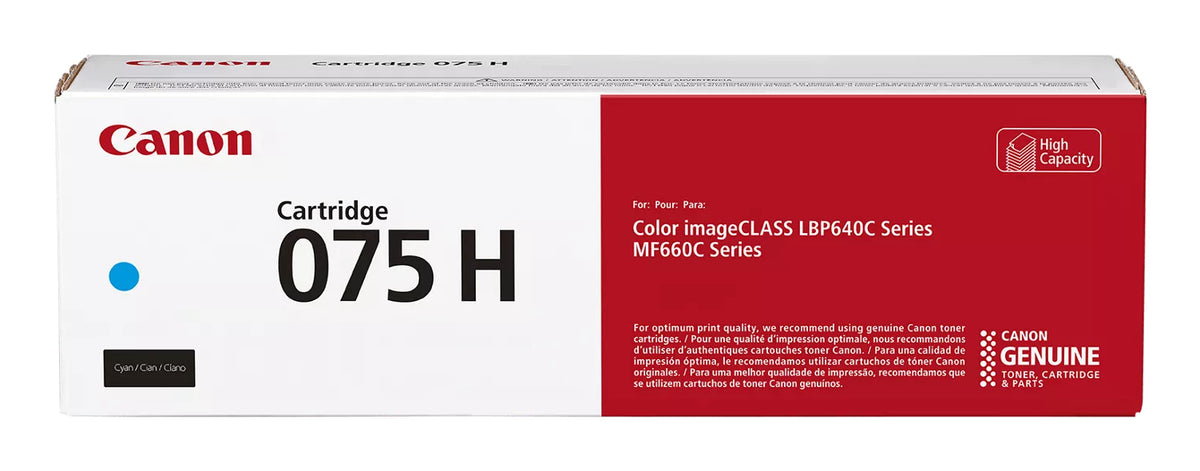CANON Toner Cartridge 075 H C