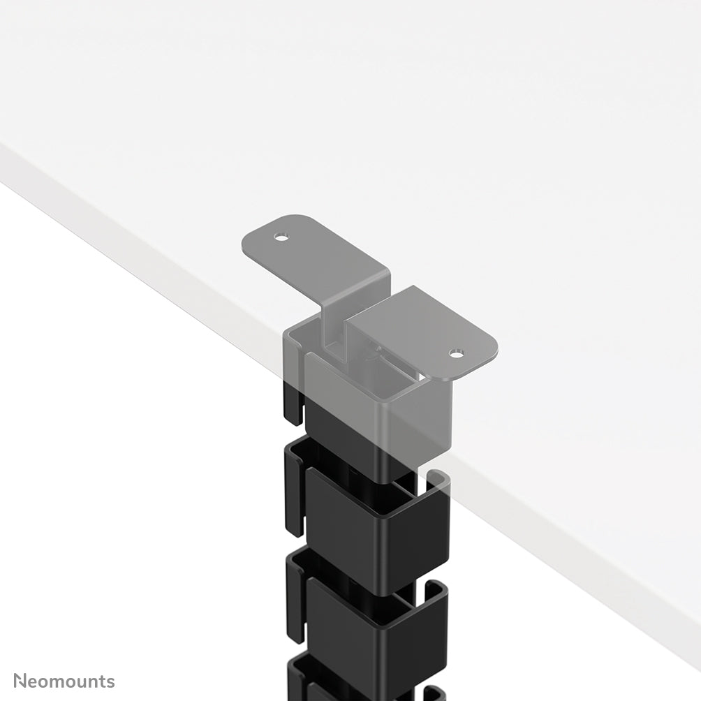 NEOMOUNTS Cable Spine Organizer for sit/stand desk frames screw mounted black
