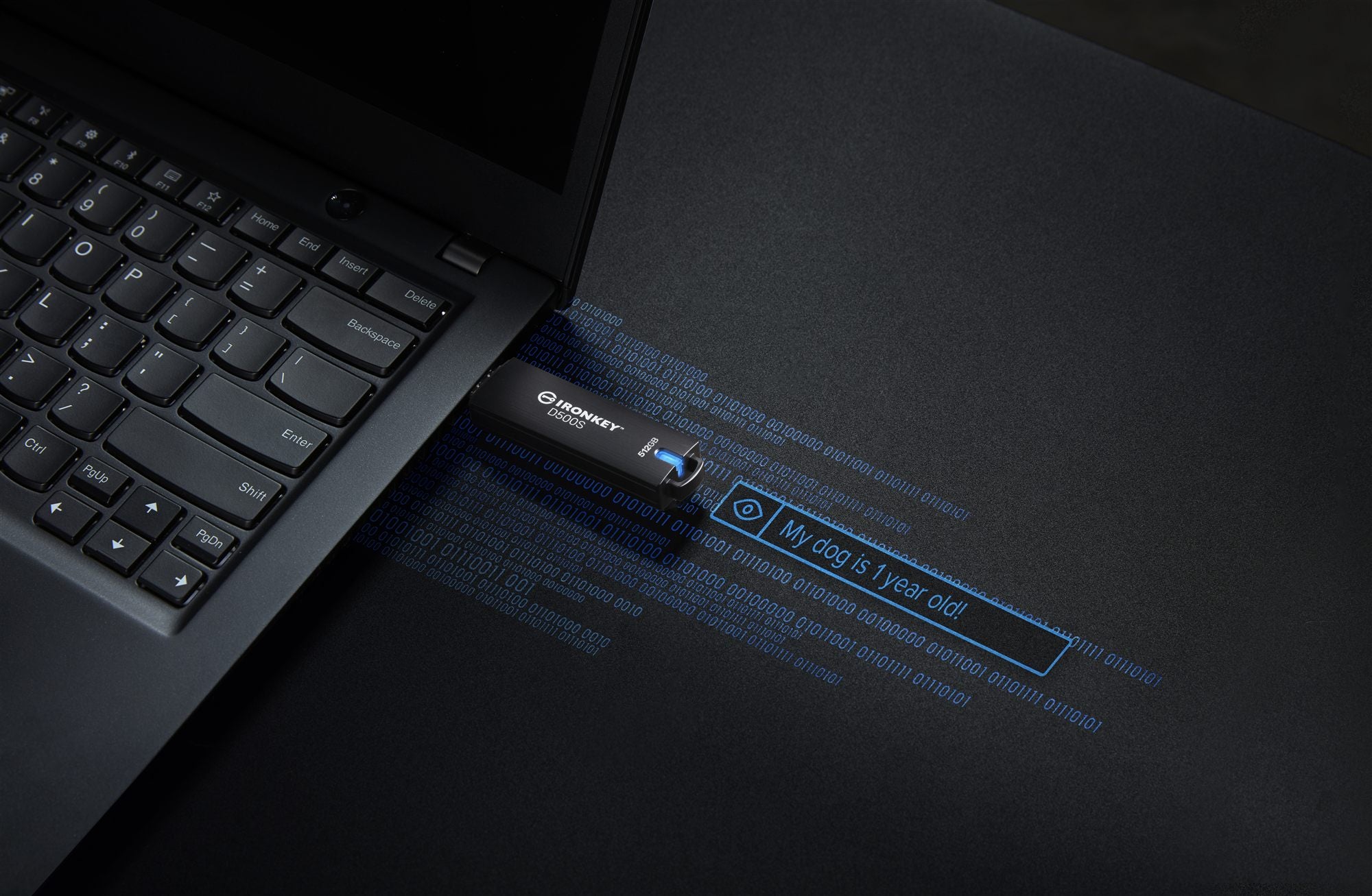 KINGSTON 512Go IronKey D500S FIPS 140-3 Lvl 3 Pending AES-256