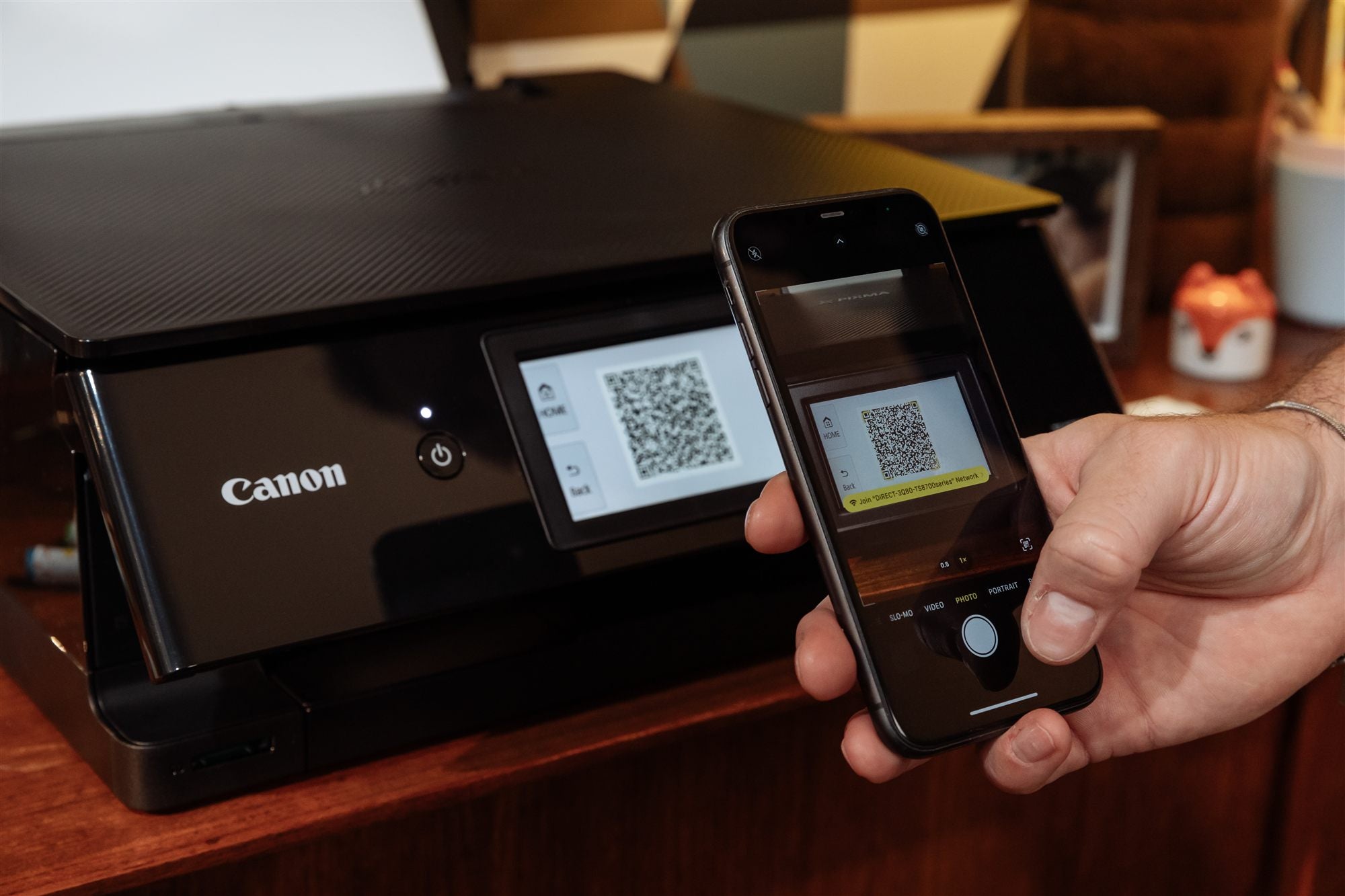 CANON PIXMA TS8750 MFP colour ink-jet A4 15 ipmprint 200 sheets USB 2.0 Wi-Fi black