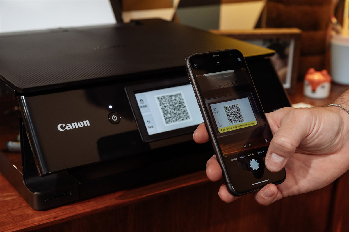 CANON PIXMA TS8750 MFP colour ink-jet A4 15 ipmprint 200 sheets USB 2.0 Wi-Fi black