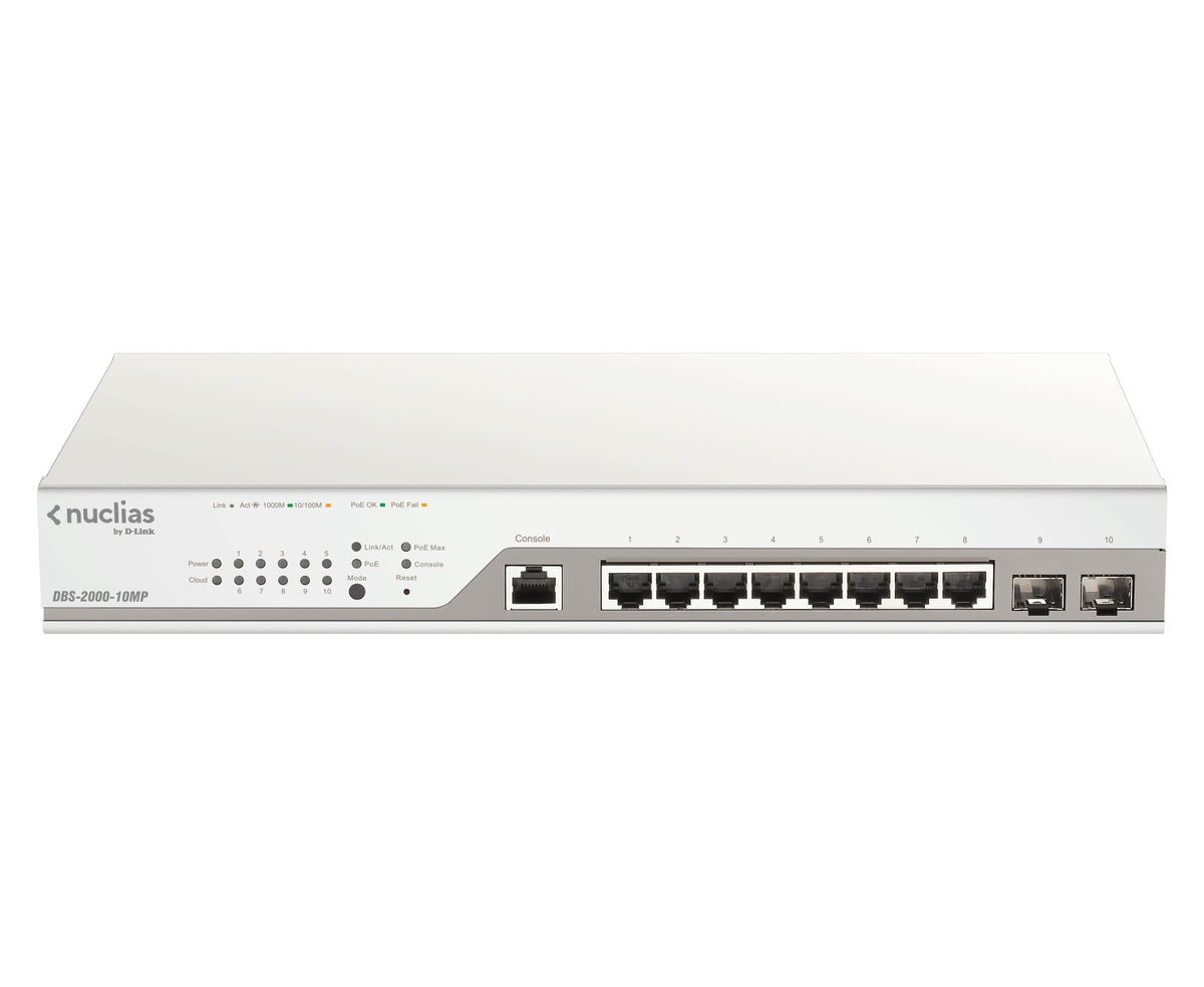 Nuclias ClouD- Smart+Switch+1yr+8 port