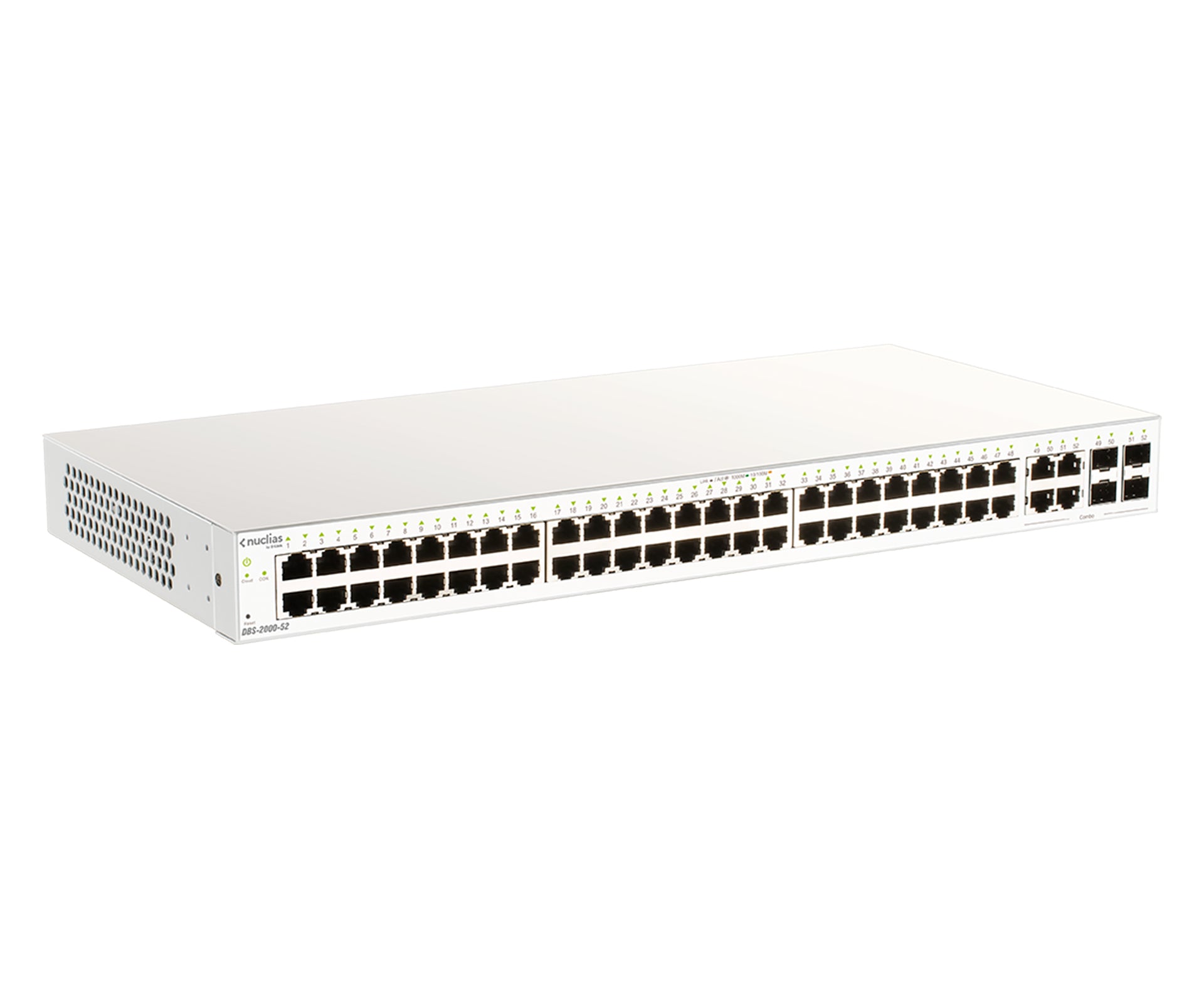 D-LINK Nuclias Switch 52xGE-ports Smart Managed incl 4x1G Combo w/1Yr Lic