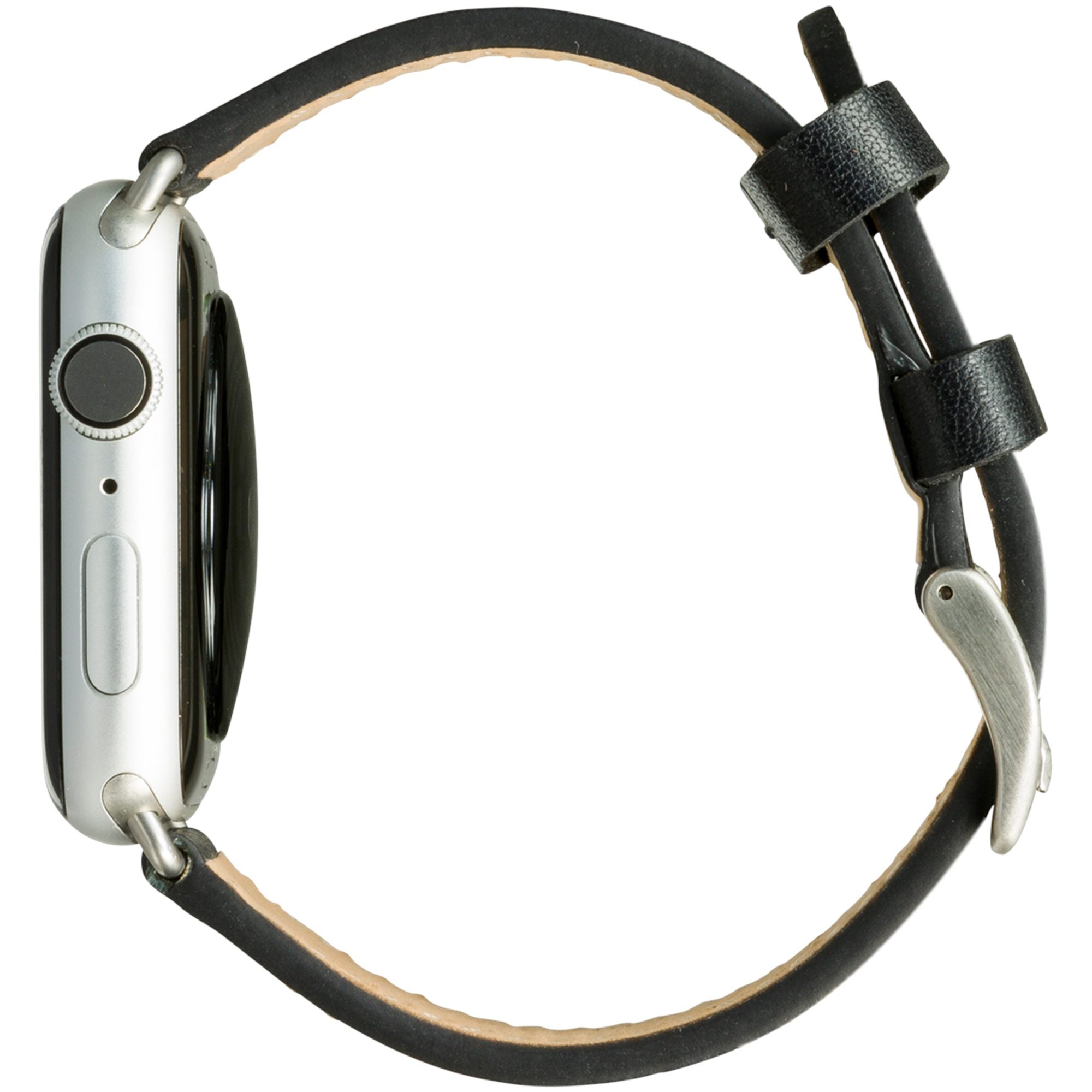 Copenhagen Watch Strap 44mm BLK/Silver
