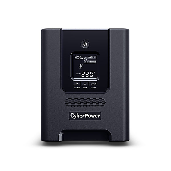 CyberPower PR3000ELCDSXL alimentation d'énergie non interruptible Interactivité de ligne 3 kVA 2700 W 9 sortie(s) CA