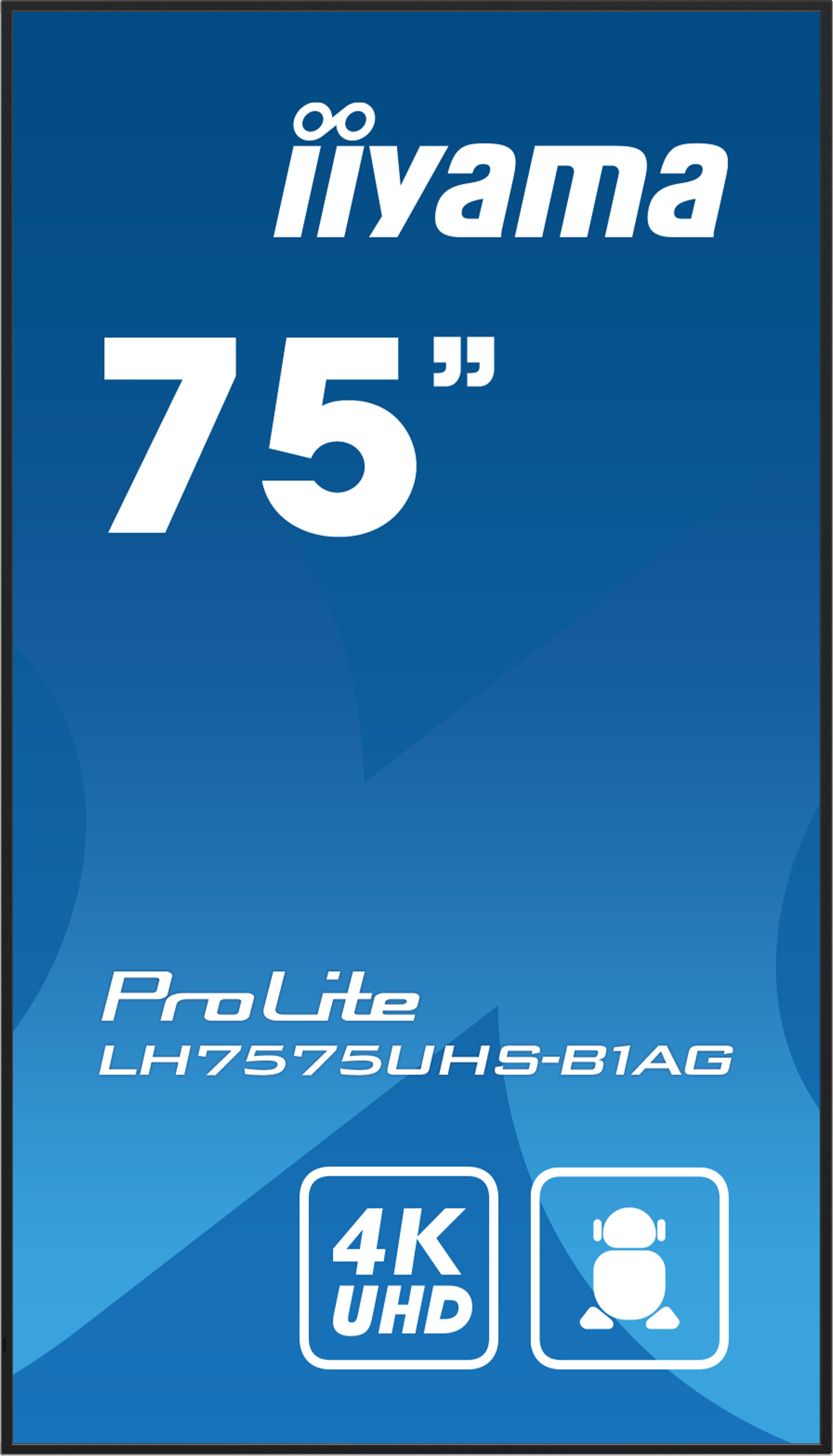 IIYAMA- Afficheur professionnel 75" LH7575UHS-B1AG