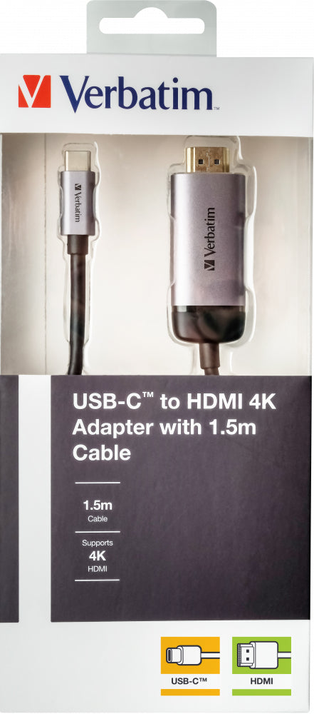 Verbatim USB-C TO HDMI 4K ADAPTER - USB