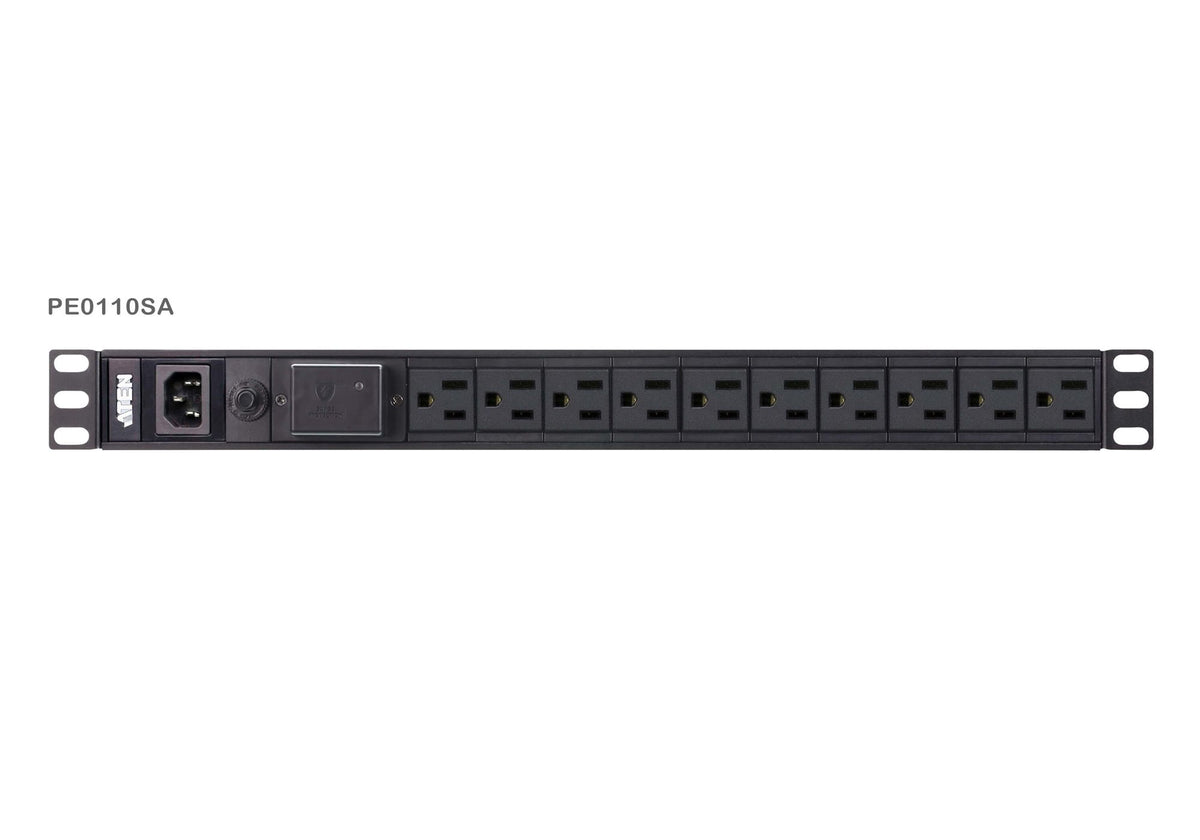 ATEN PE0110SG unité de distribution d'énergie 10 sortie(s) CA Noir