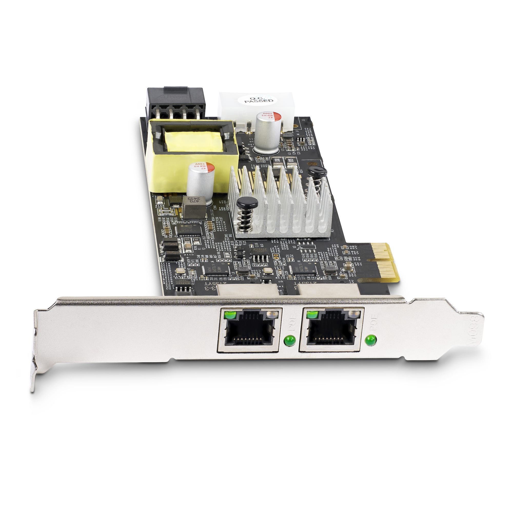 2-Port 2.5Gbps PoE Network PCIe Card
