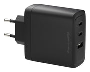 IT EU WPLUG 2xUSB C 100W+1xUSB A BLK