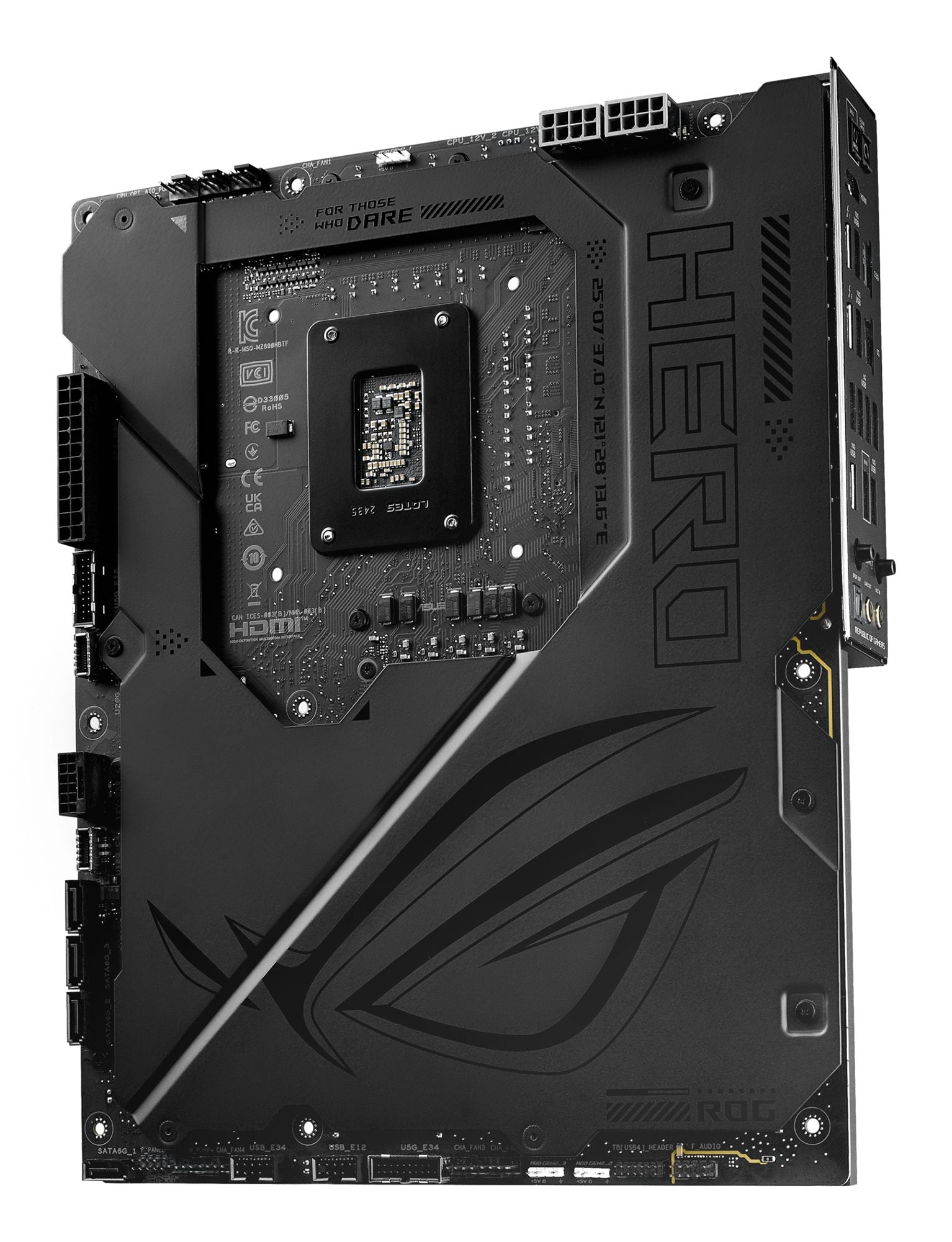 ASUS ROG MAXIMUS Z890 HERO BTF LGA 1851 DDR5 ATX motherboard 1xHDMI 2xThunderbolt 6xM.2 4xSATA